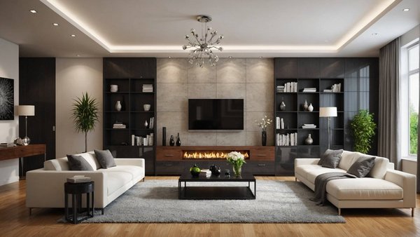 Idées de décoration intérieure pour un salon moderne