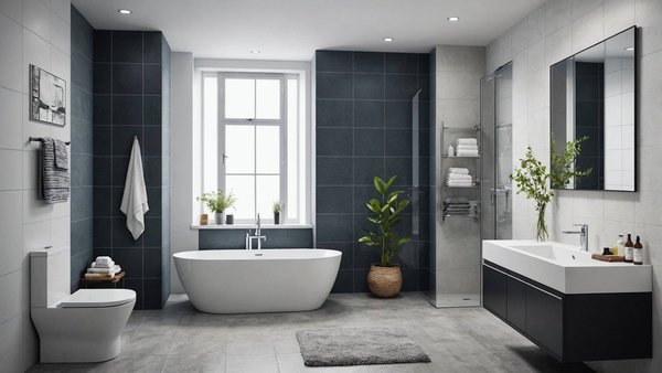Optimiser l'espace dans une salle de bains petite